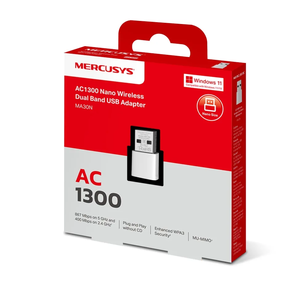 Сетевая карта Mercusys MA30N