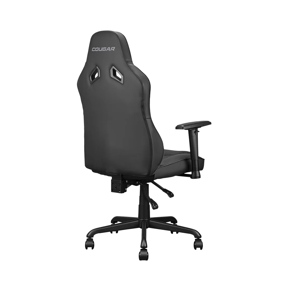 Игровое компьютерное кресло Cougar Fusion S, экокожа, до 120 кг, чёрное (3MFSLBLB.0001) – купить недорого с доставкой по Алматы и Казахстану фото 3