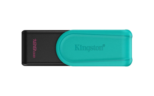 Флэш-накопитель Kingston 128Gb USB3.2 Gen1 Data Traveler Exodia S (Black+Teal) – купить недорого с доставкой по Алматы и Казахстану