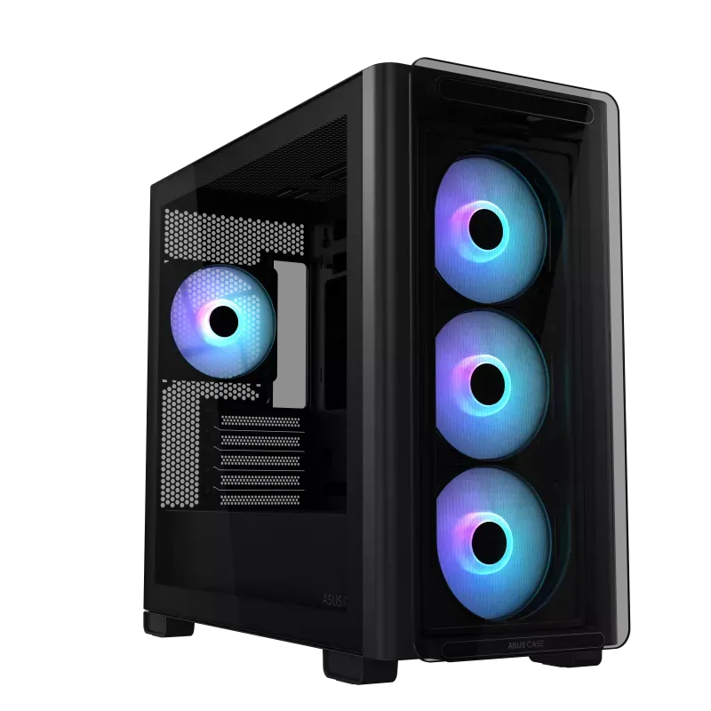 Корпус ASUS A23 PLUS TG ARGB BLACK mATX/mITX/ 90DC00K0-B19010 – купить недорого с доставкой по Алматы и Казахстану