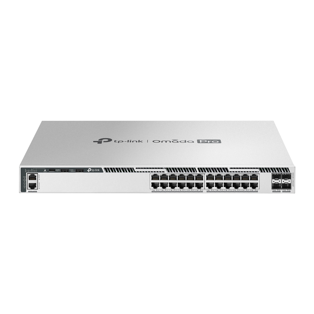 Коммутатор TP-Link S6500-24G4XF, 24 порта 1 Гбит/с, 4×SFP+, управляемый L3 — купить в Казахстане | neom.kz