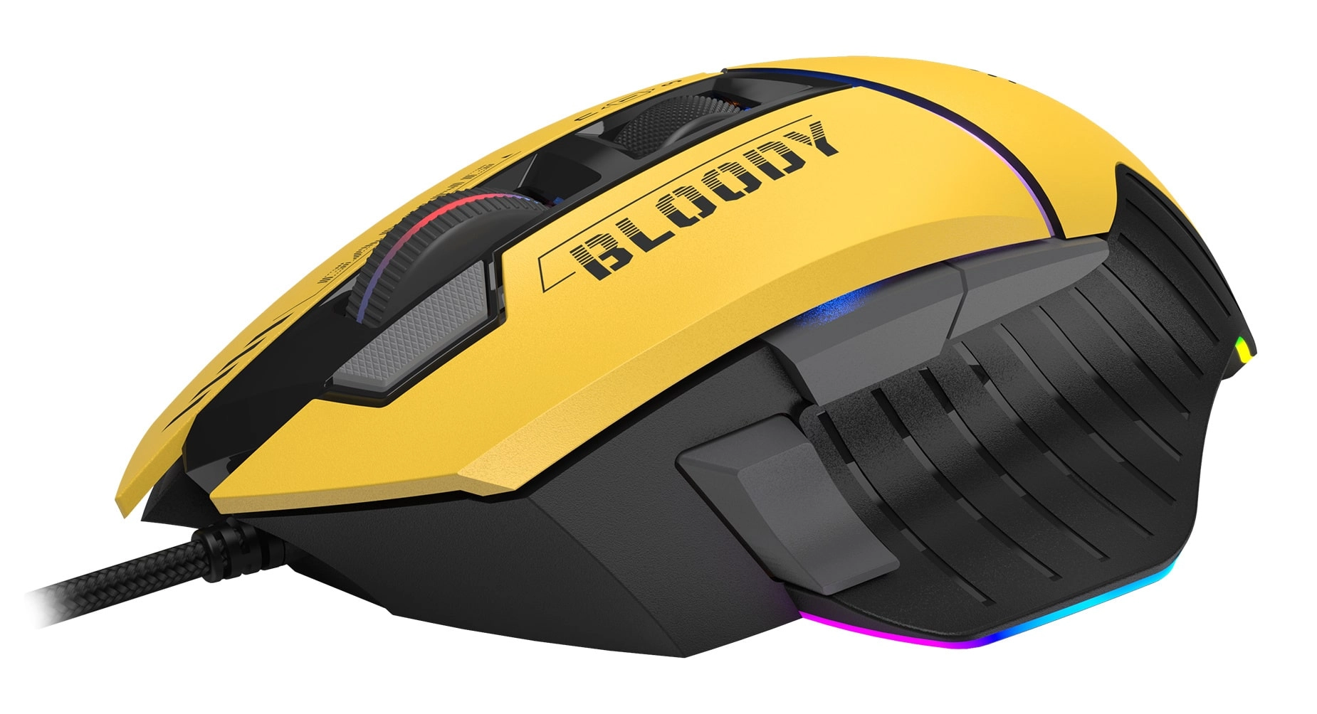 Мышь игровая A4Tech Bloody W95-Max Sports Lime