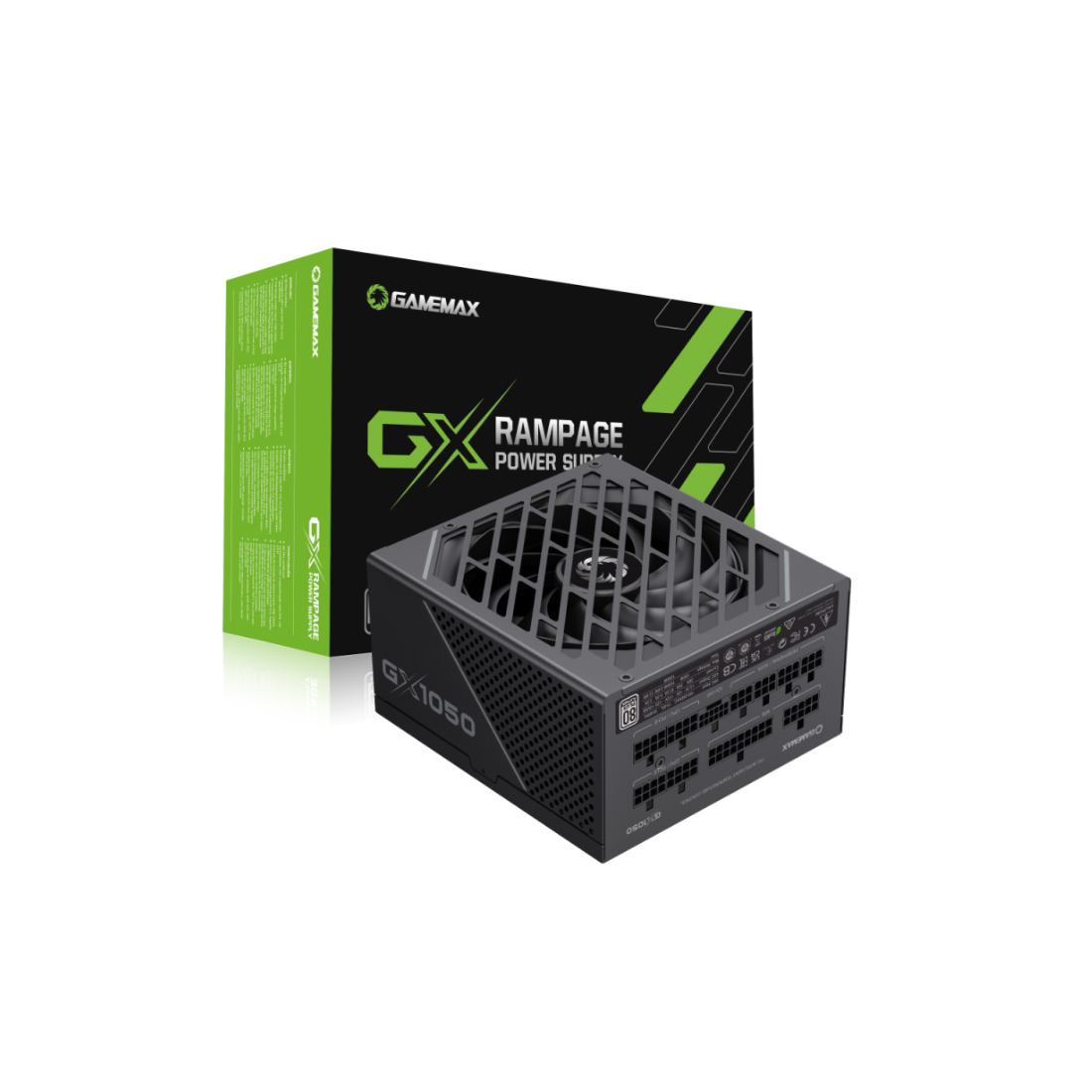 Блок питания Gamemax GX-1050 BK PCIE 5.0 ATX 3.0 – купить недорого с доставкой по Алматы и Казахстану фото 3