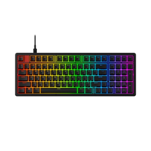 Клавиатура игровая механическая проводная HyperX Origins 2 1800, 98 клавиш, чёрная — купить в Казахстане | neom.kz