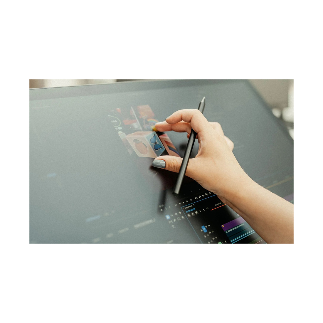 Графический планшет Wacom Cintiq 24 Touch (DTH246K0B) Чёрный – купить недорого с доставкой по Алматы и Казахстану