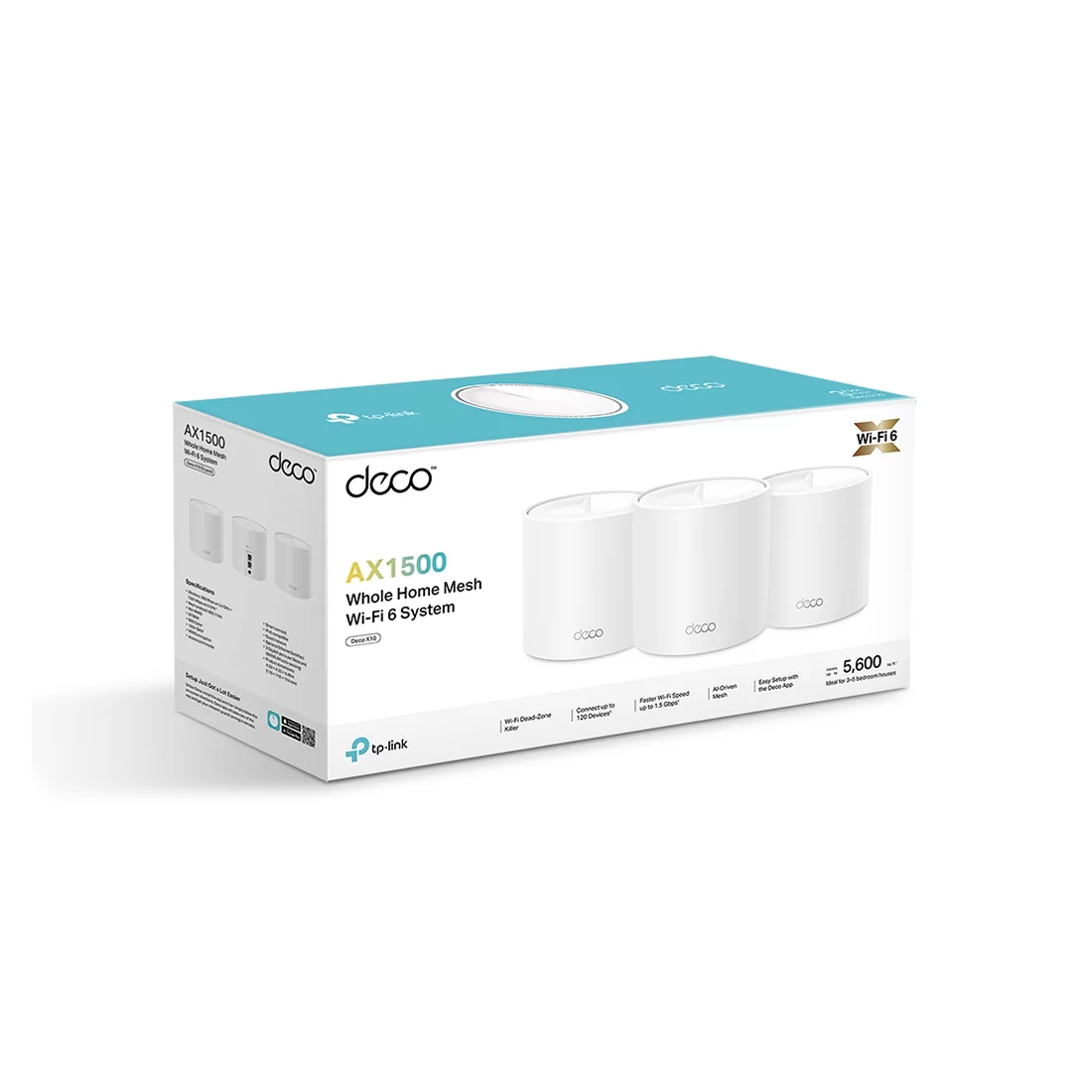 Беспроводная MESH-система Wi-Fi TP-Link Deco X10(3-pack) – купить недорого с доставкой по Алматы и Казахстану