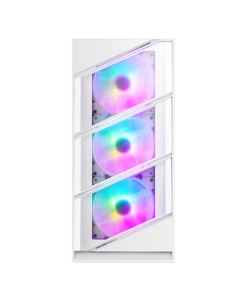 Корпус SEGOTEP KL-Aeolus white, без вентиляторов, без БП