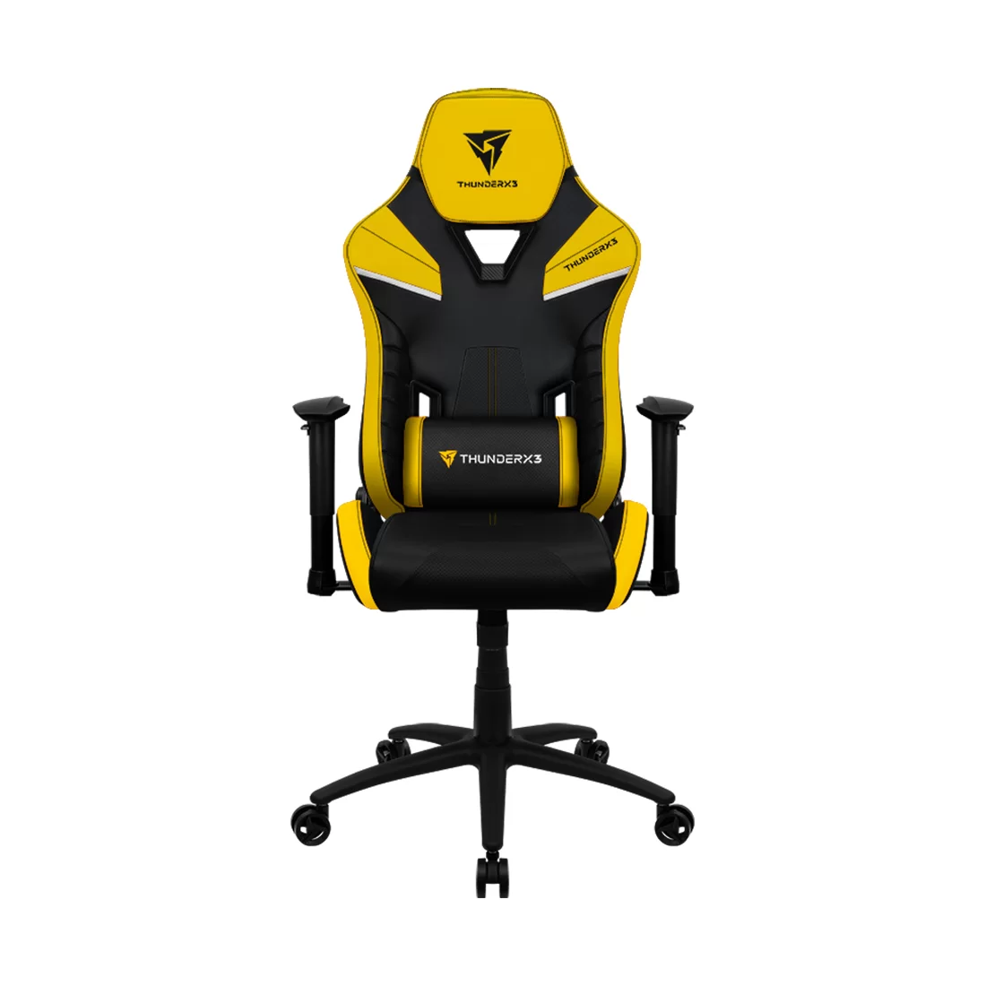 Игровое компьютерное кресло ThunderX3 TC5-Bumblebee Yellow – купить недорого с доставкой по Алматы и Казахстану фото 2