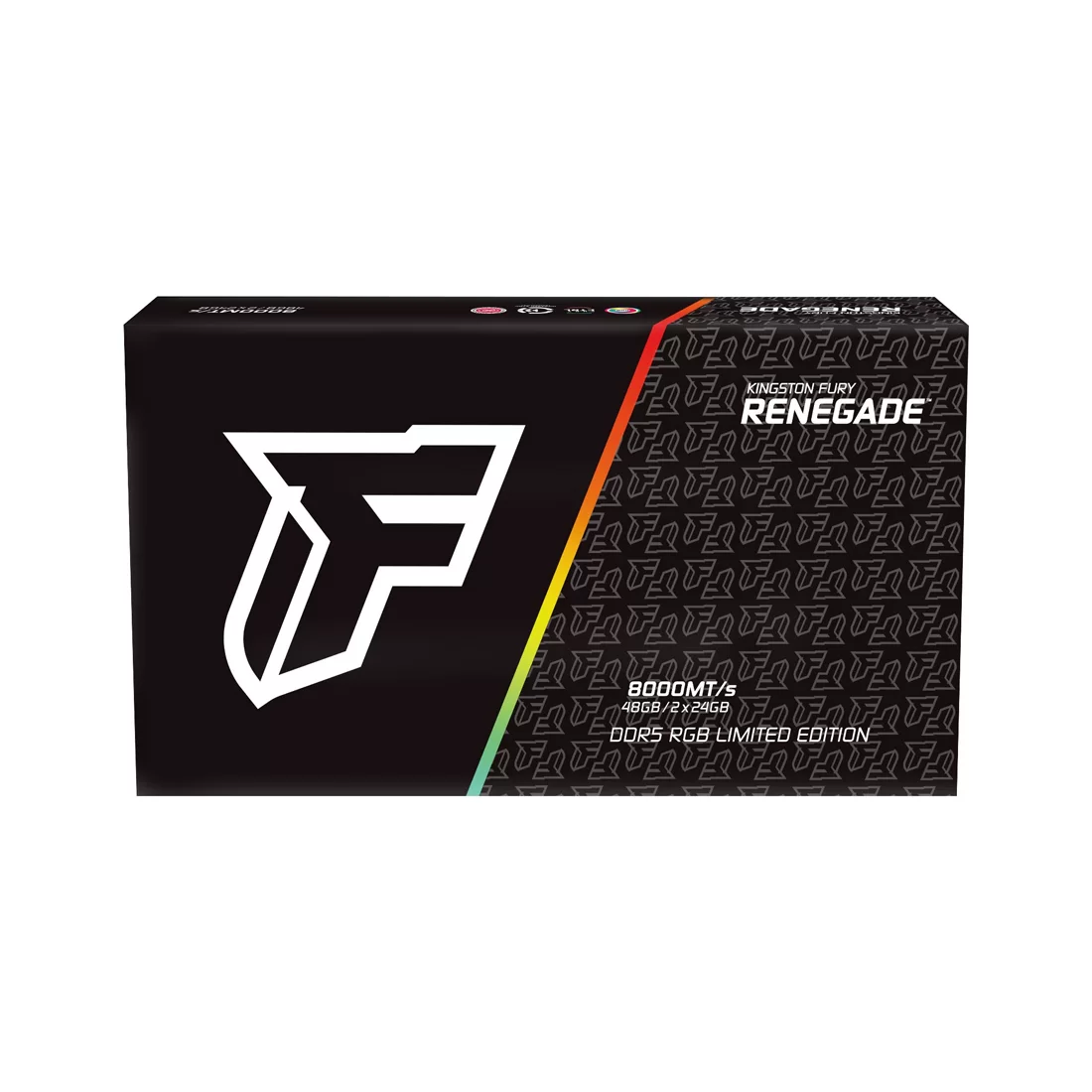 Комплект модулей памяти Kingston FURY Renegade RGB KF580C36RLAK2-48 DDR5 48GB (Kit 2x24GB) – купить недорого с доставкой по Алматы и Казахстану