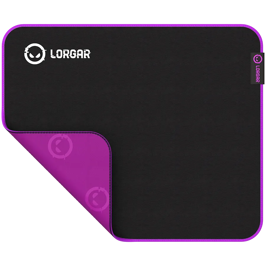 Коврик для мыши игровой LORGAR Main 313, резина, фиолетовый – купить недорого с доставкой по Алматы и Казахстану фото 3