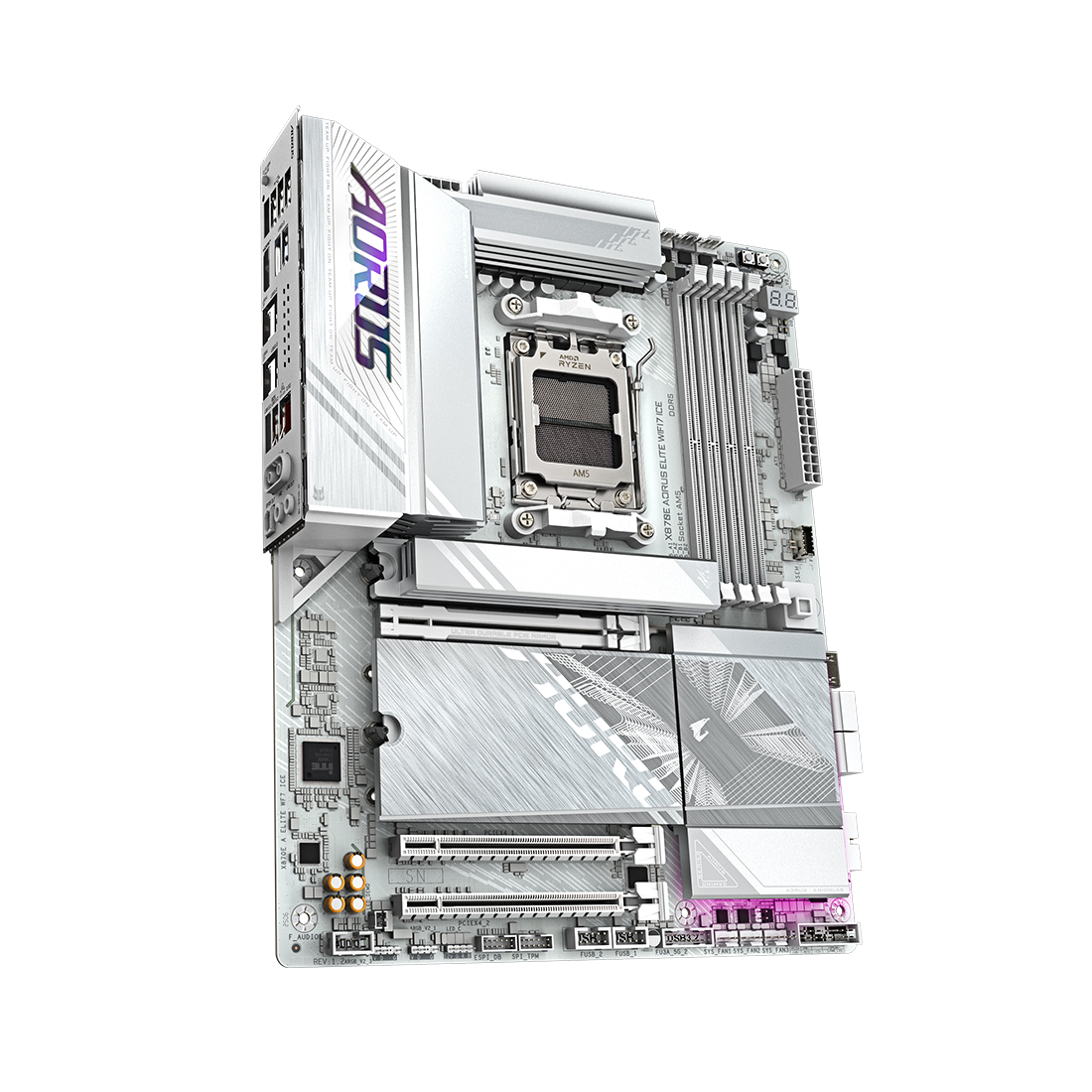 Материнская плата Gigabyte X870E A ELITE WF7 ICE фото 3