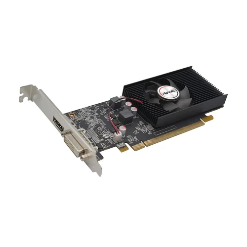 GPU NVIDIA, 2 GB, Afox GT 1030 [AF1030-2048D5L8], DVI/HDMI, GDDR5/64bit, +LP