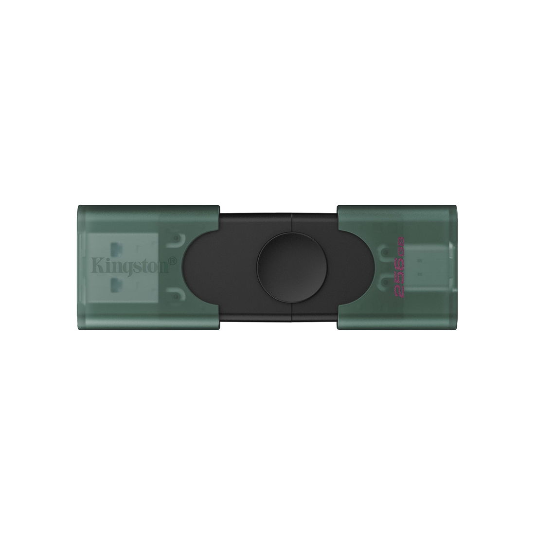 Флэш-накопитель Kingston 256Gb USB3.2 Gen2 + Type-C, Data Traveler Duo (Black) – купить недорого с доставкой по Алматы и Казахстану