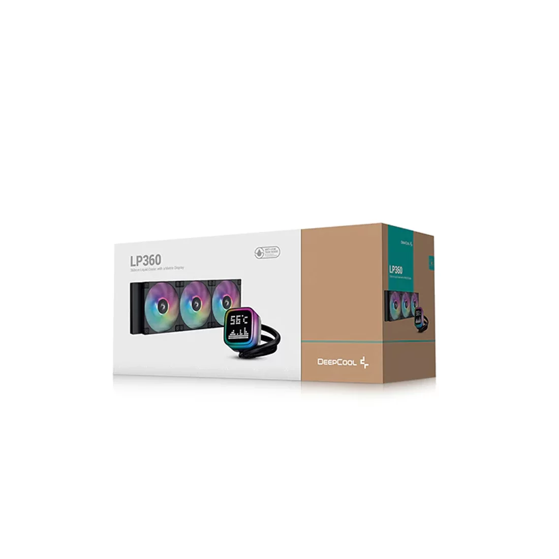 Система водяного охлаждения DeepCool LP360 – купить недорого с доставкой по Алматы и Казахстану
