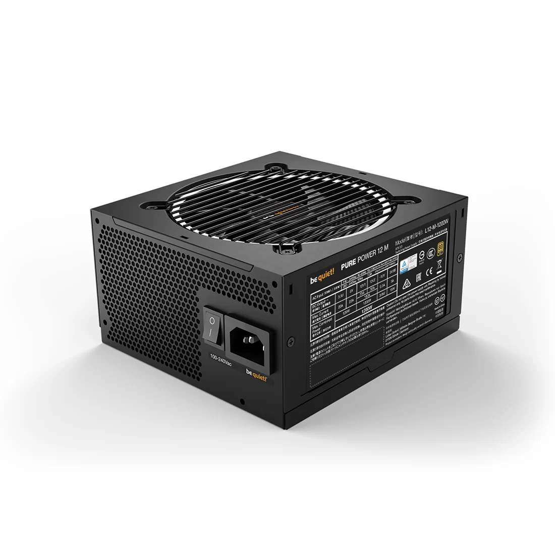 Блок питания Bequiet! PURE POWER 12 M 1200W BN346 – купить недорого с доставкой по Алматы и Казахстану фото 2
