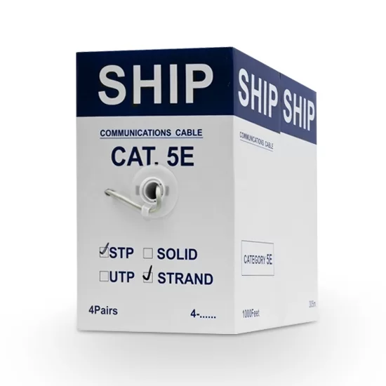 Кабель сетевой SHIP D145S-P Cat.5e FTP 30В PVC – купить недорого с доставкой по Алматы и Казахстану
