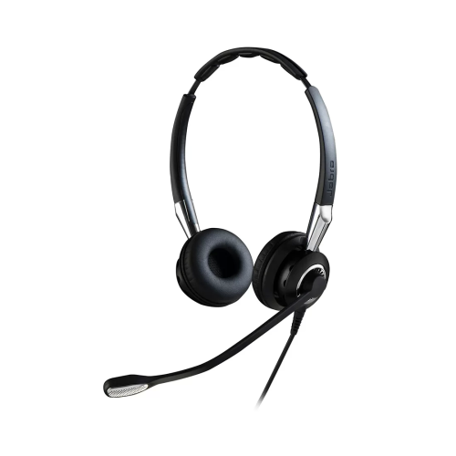 Гарнитура проводная Jabra BIZ 2400 II Duo QD, чёрная — купить в Казахстане | neom.kz