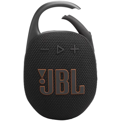 Портативная колонка JBL Clip 5, 1.0, 7 Вт, Bluetooth, чёрная (JBLCLIP5BLK) — купить в Казахстане | neom.kz