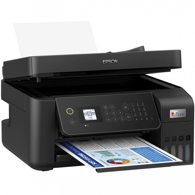 МФУ струйное цветное Epson EcoTank L5290, A4, 33 стр/мин, Wi-Fi (C11CJ65407) фото 2