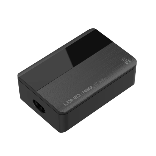 Универсальное зарядное устройство LDNIO A4808Q 65W 2*USB-C 2*USB Чёрный – купить недорого с доставкой по Алматы и Казахстану