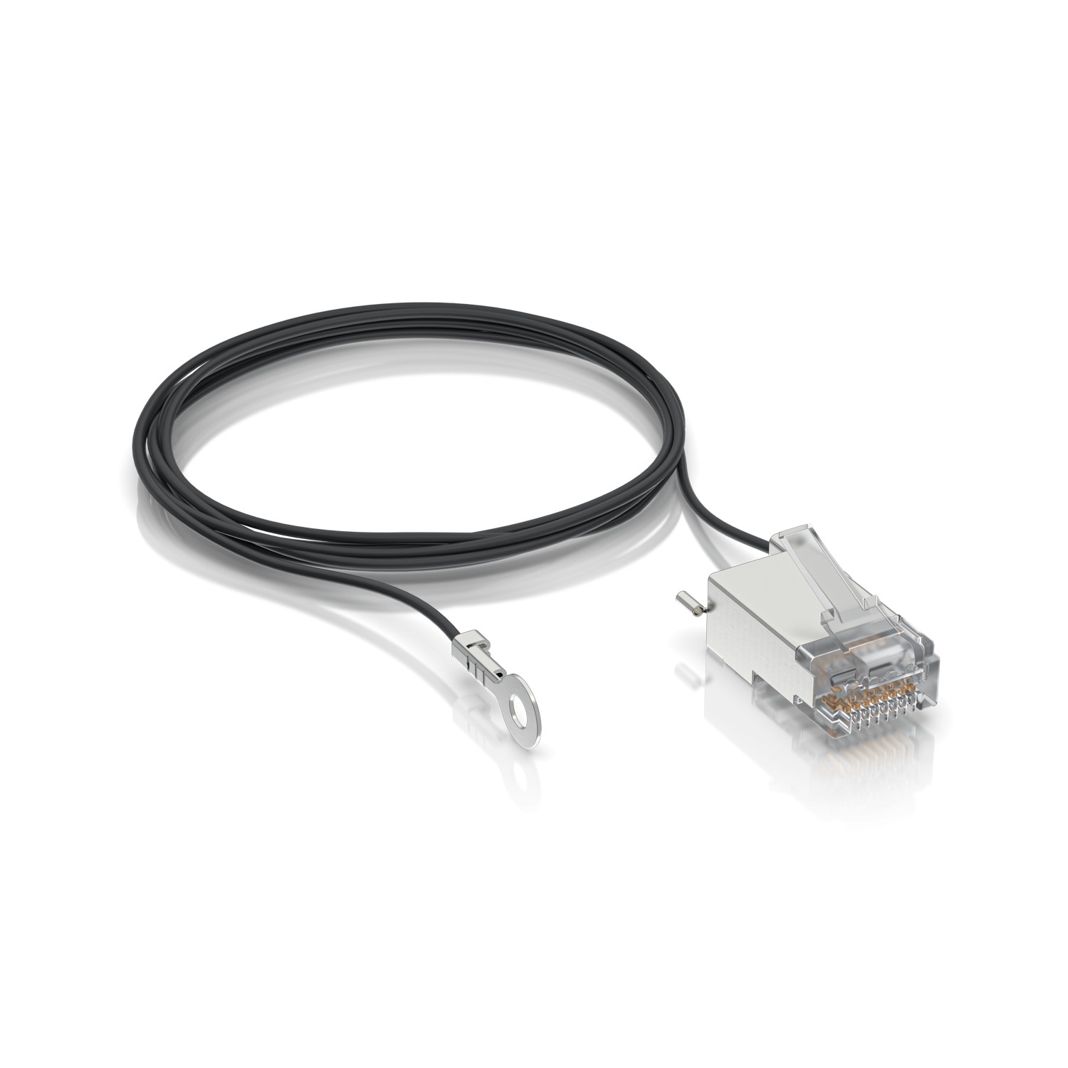 Коннектор RJ-45 Ubiquiti UISP-Connector-GND, экранированный, с заземлением, 20 шт в упаковке — купить в Казахстане | neom.kz