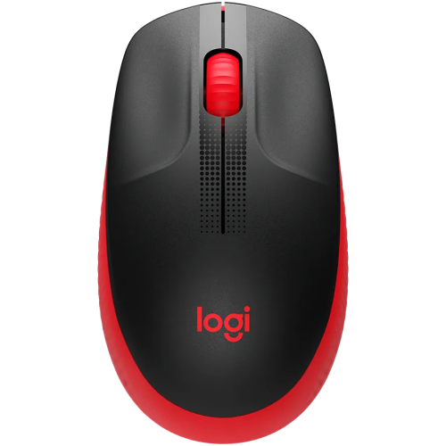 Мышь беспроводная Logitech M190, красная — купить в Казахстане | neom.kz