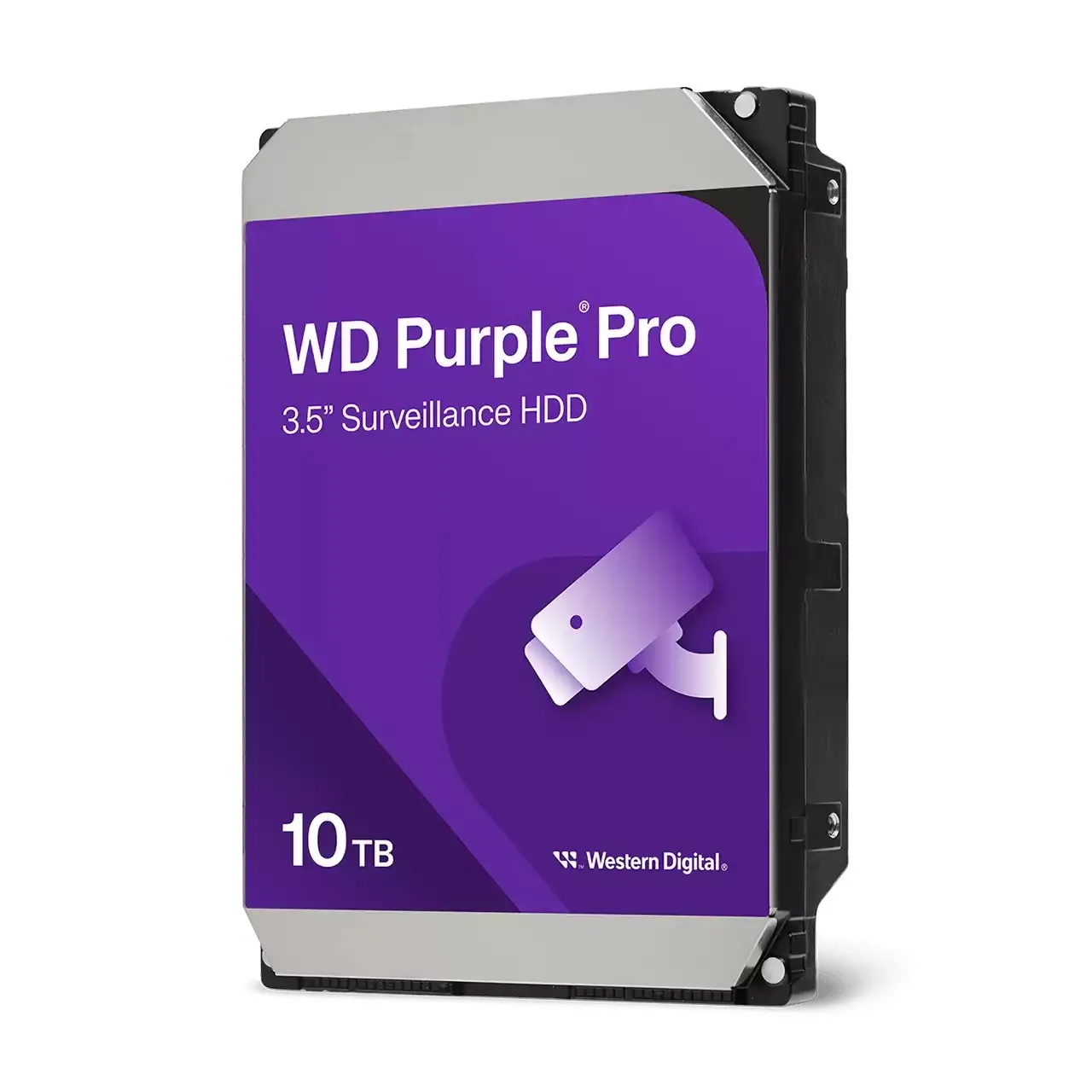 Жесткий диск для видеонаблюдения HDD 10Tb WD Purple Pro SATA3 512Mb 7200 3,5" WD102PURP – купить недорого с доставкой по Алматы и Казахстану