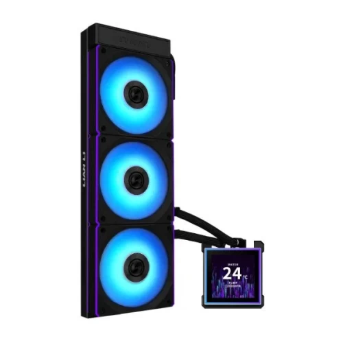 Система водяного охлаждения Lian Li HydroShift II LCD-S 360 CL Black 360 мм — купить в Казахстане | neom.kz