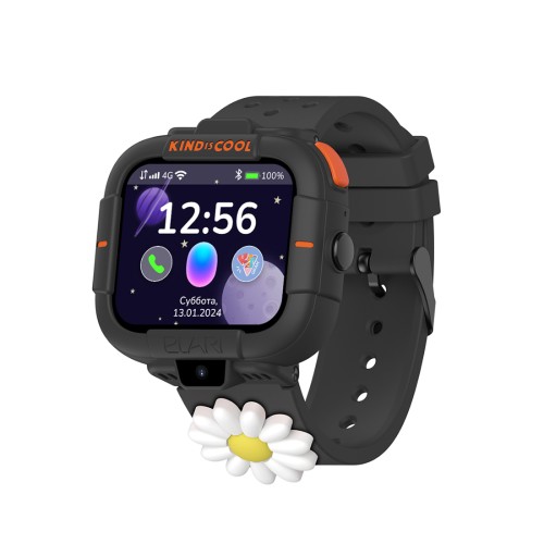 Смарт часы Elari KidPhone Masha and the Bear Black – купить недорого с доставкой по Алматы и Казахстану