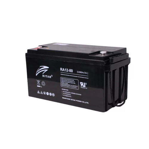 Аккумуляторная батарея Ritar RA12-80 12В 80 Ач – купить недорого с доставкой по Алматы и Казахстану