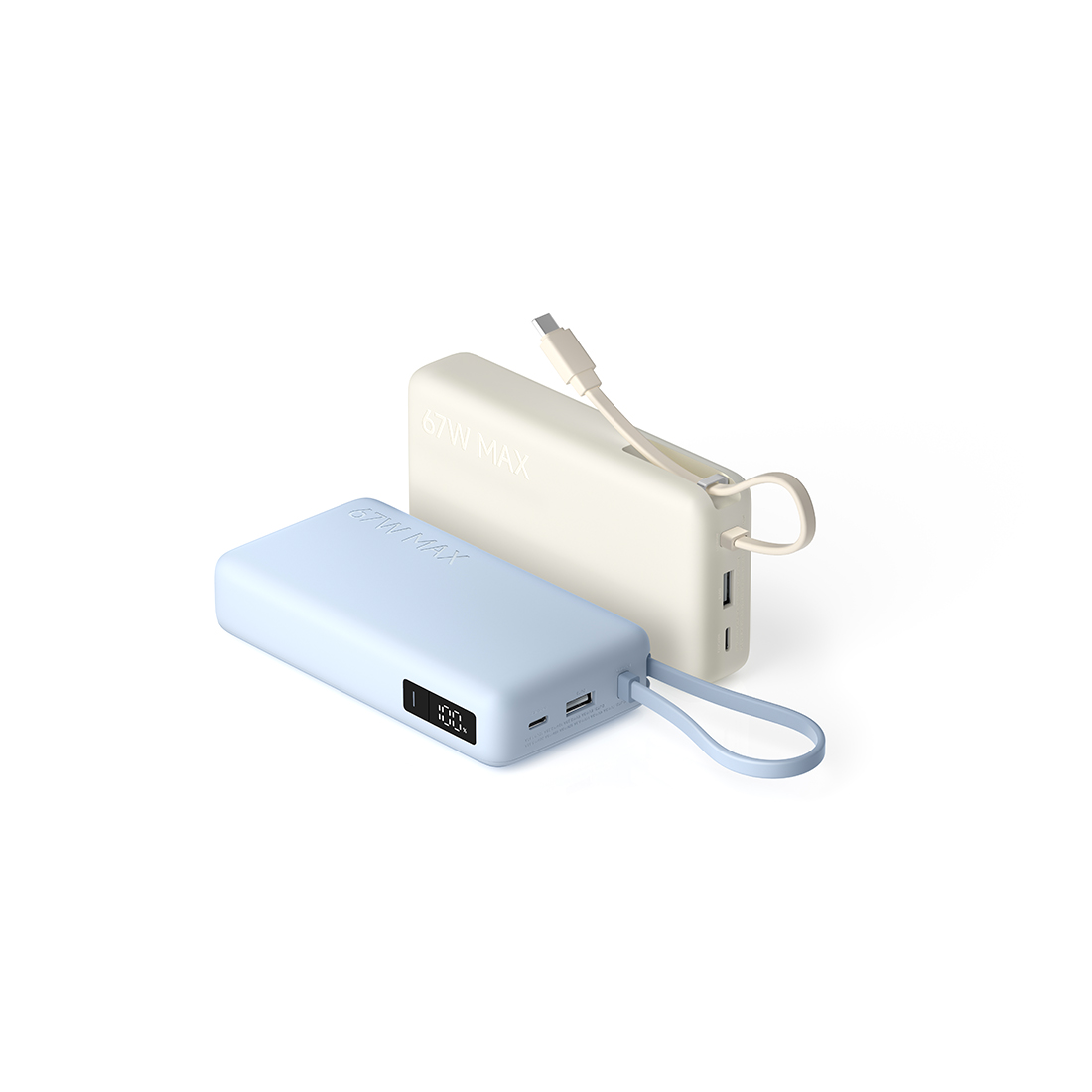 Внешний аккумулятор Xiaomi 67W Power Bank 10000 (Integrated Cable) Tan – купить недорого с доставкой по Алматы и Казахстану