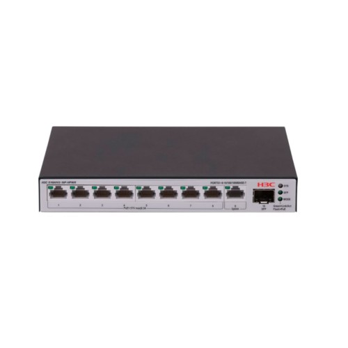 Коммутатор H3C LS-1600V2-10P-HPWR-GL, 8 портов 1 Гбит/с, 1×SFP, PoE+, управляемый L2 — купить в Казахстане | neom.kz
