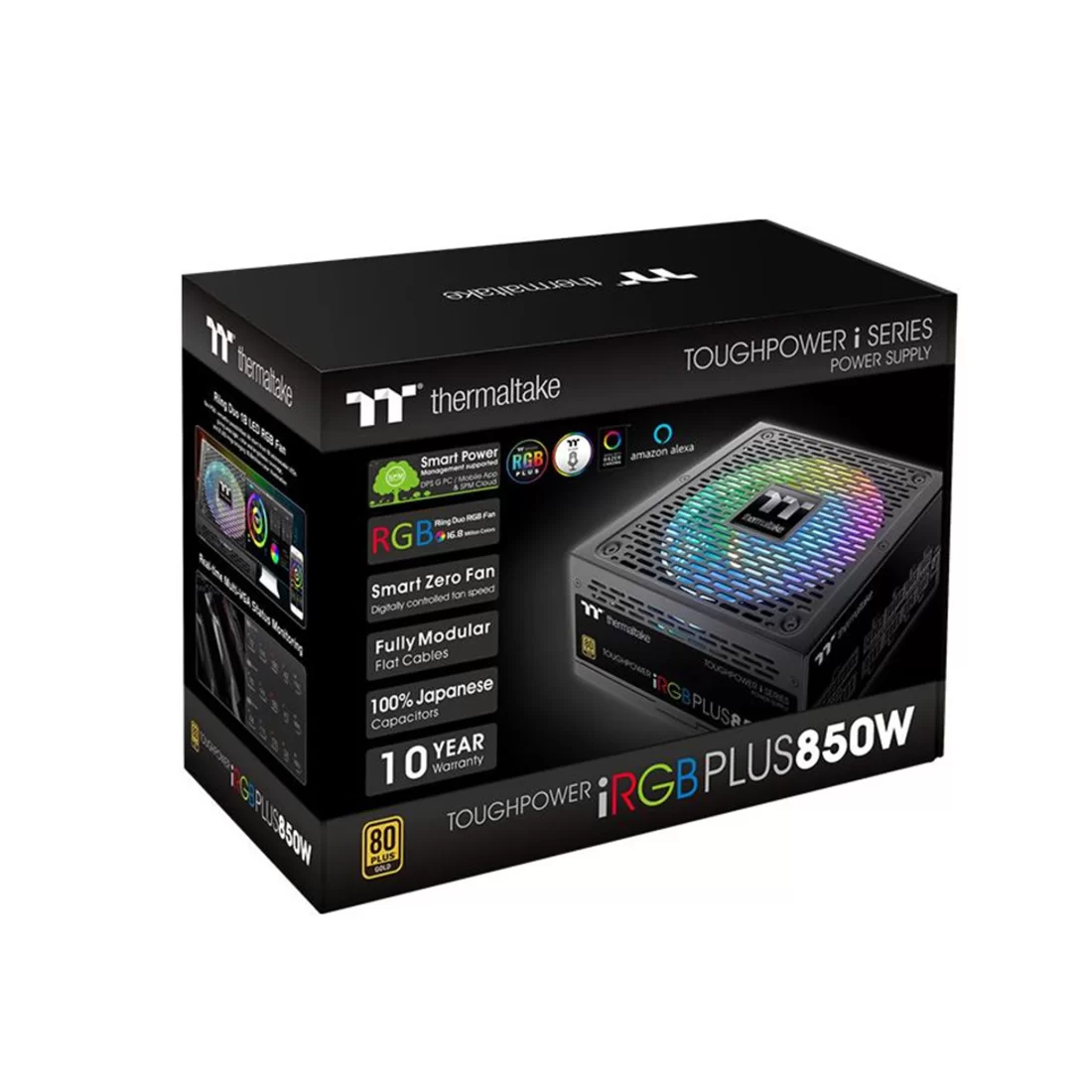 Блок питания Thermaltake Toughpower iRGB PLUS 850W 80 PLUS Gold (PS-TPI-0850F3FDGE-1) – купить недорого с доставкой по Алматы и Казахстану фото 3