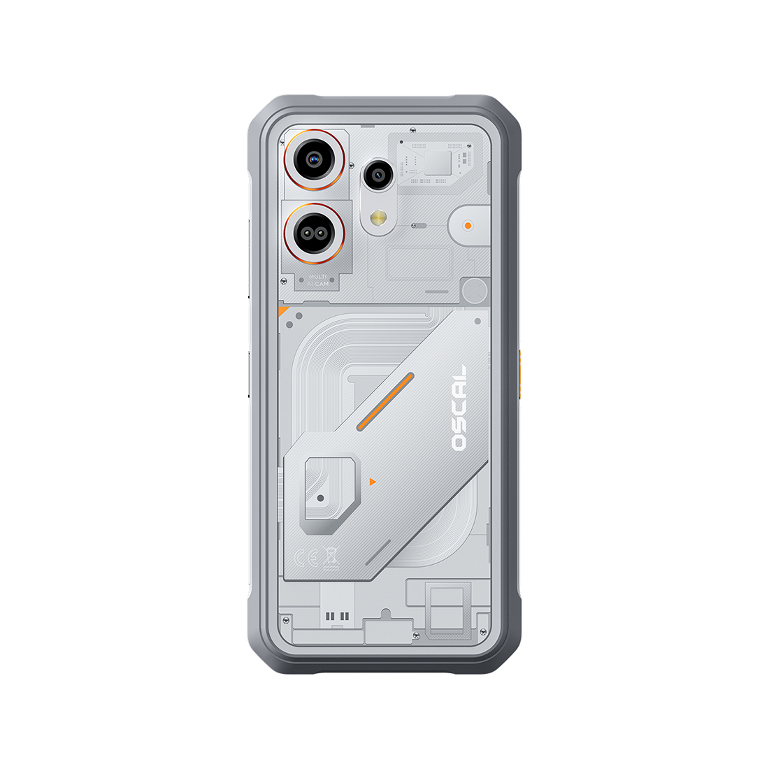 Смартфон OSCAL Marine 3 Rugged Phone 8GB RAM 128GB ROM Grey – купить недорого с доставкой по Алматы и Казахстану