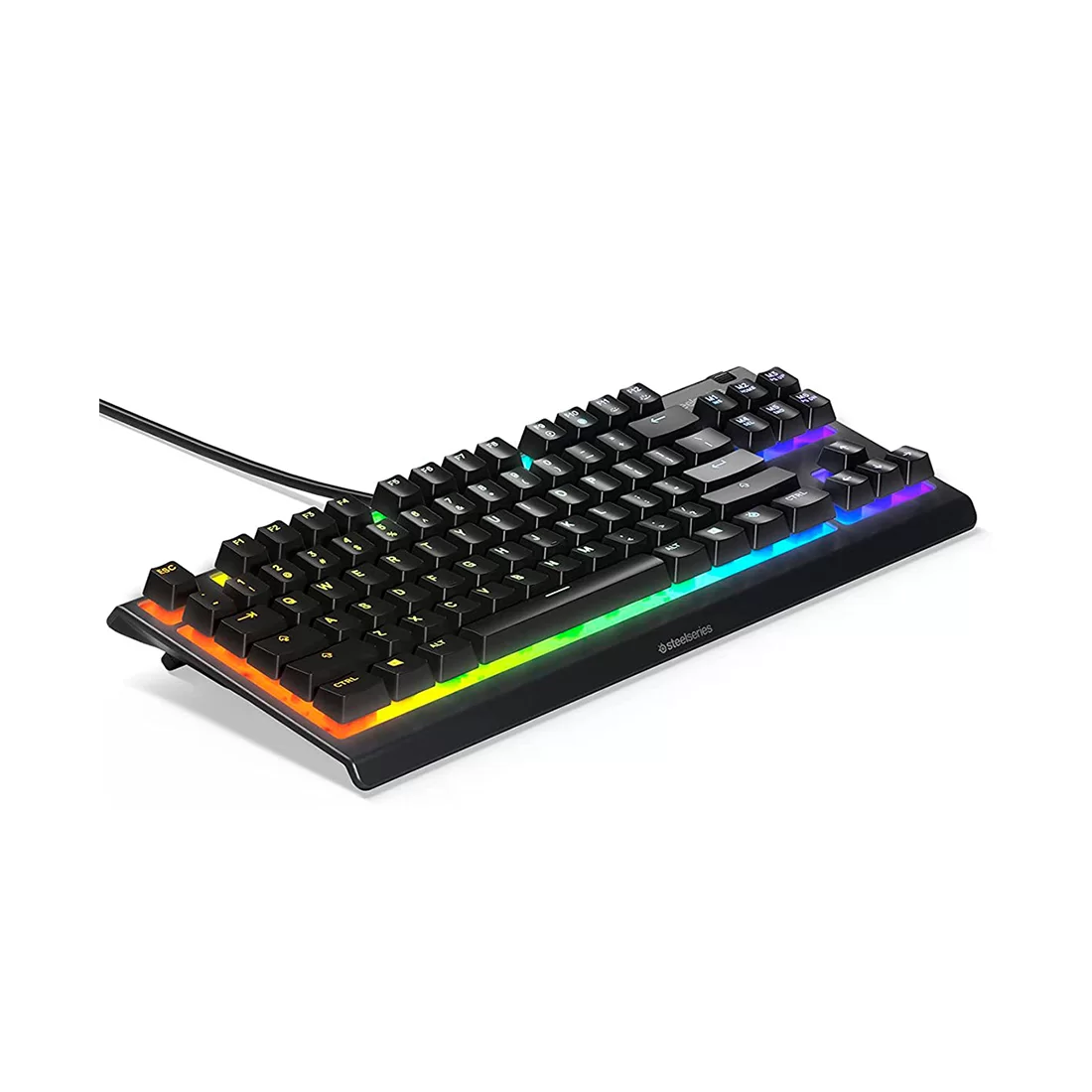 Клавиатура Steelseries Apex 3 TKL US – купить недорого с доставкой по Алматы и Казахстану