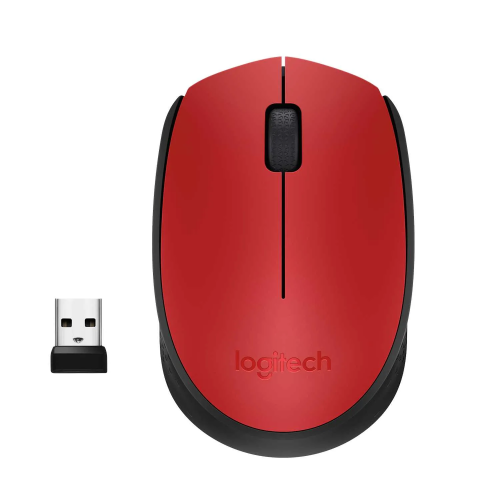 Компьютерная мышь Logitech M171, red (910-004641) – купить недорого с доставкой по Алматы и Казахстану