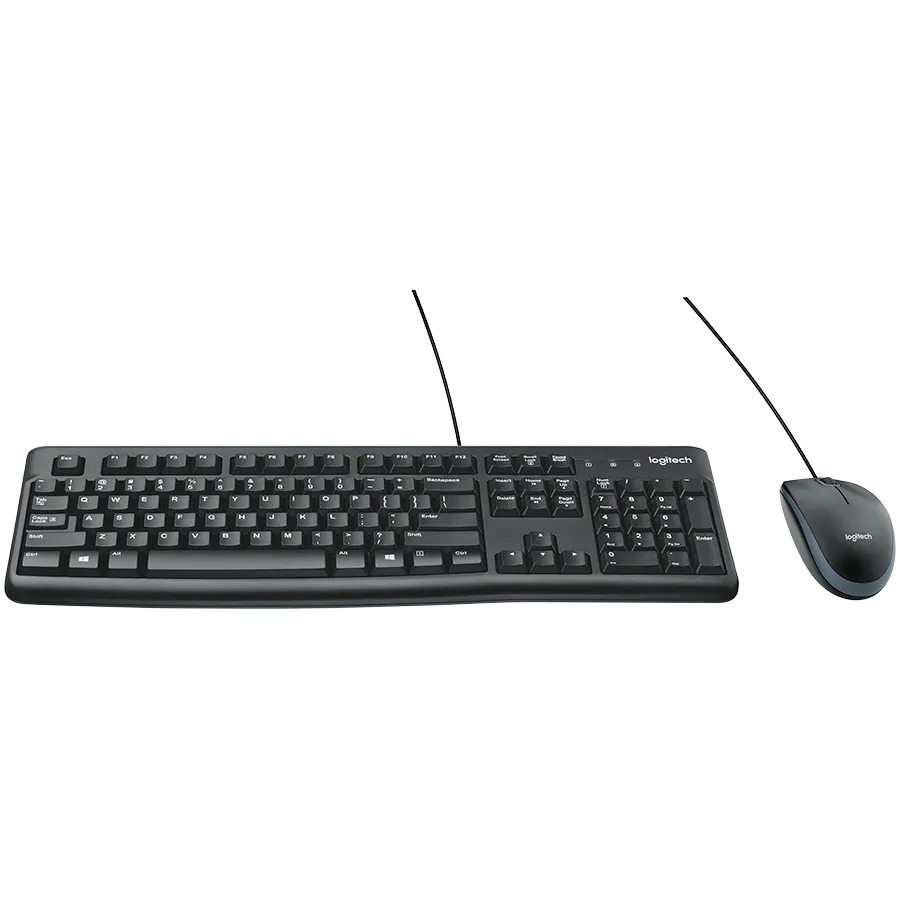 Комплект клавиатура + мышь проводной Logitech MK120 Desktop – купить недорого с доставкой по Алматы и Казахстану фото 4
