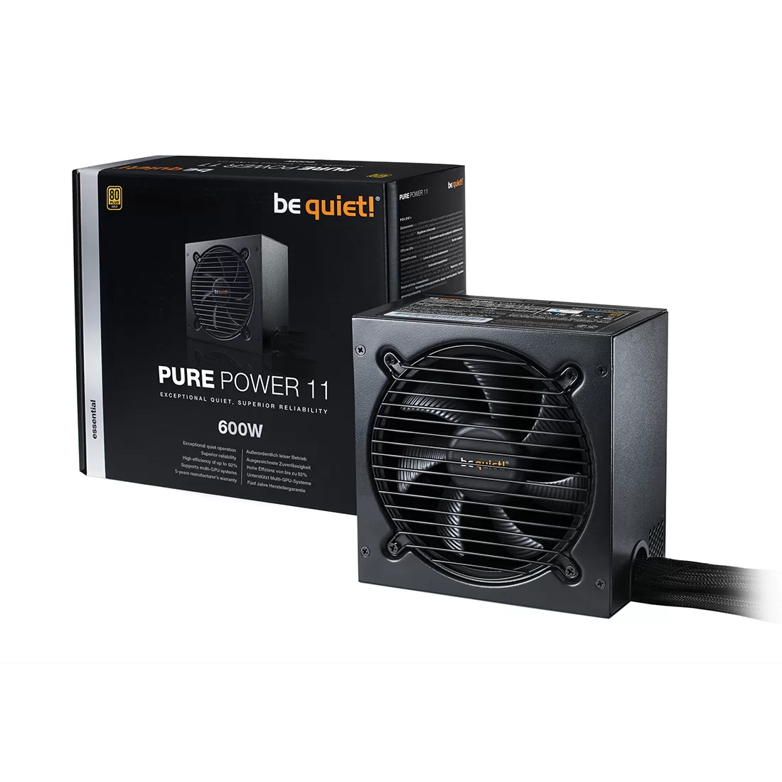 Блок питания Bequiet! Pure Power 11 600W L11-600W BN294 – купить недорого с доставкой по Алматы и Казахстану фото 3