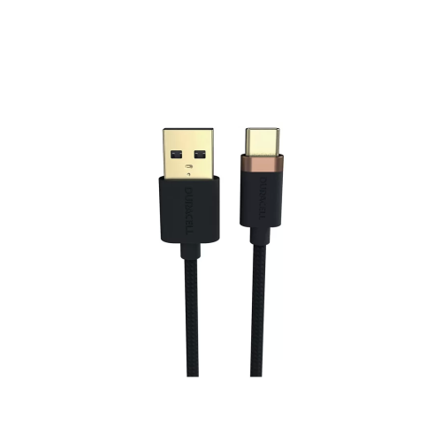 Интерфейсный кабель Duracell USB6061A USB-A to USB-C Черный — купить в Казахстане | neom.kz