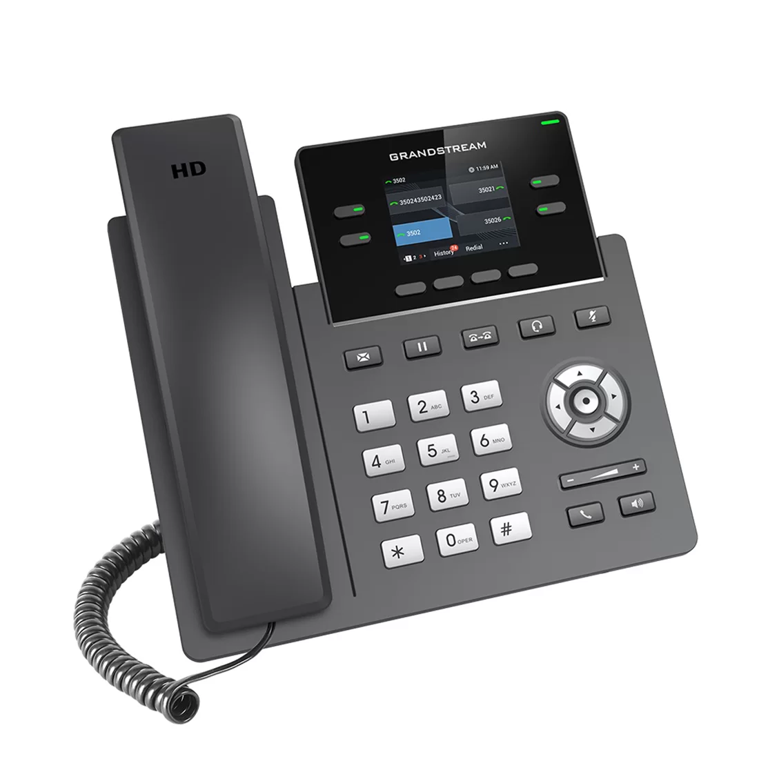 IP телефон Grandstream GRP2612P – купить недорого с доставкой по Алматы и Казахстану