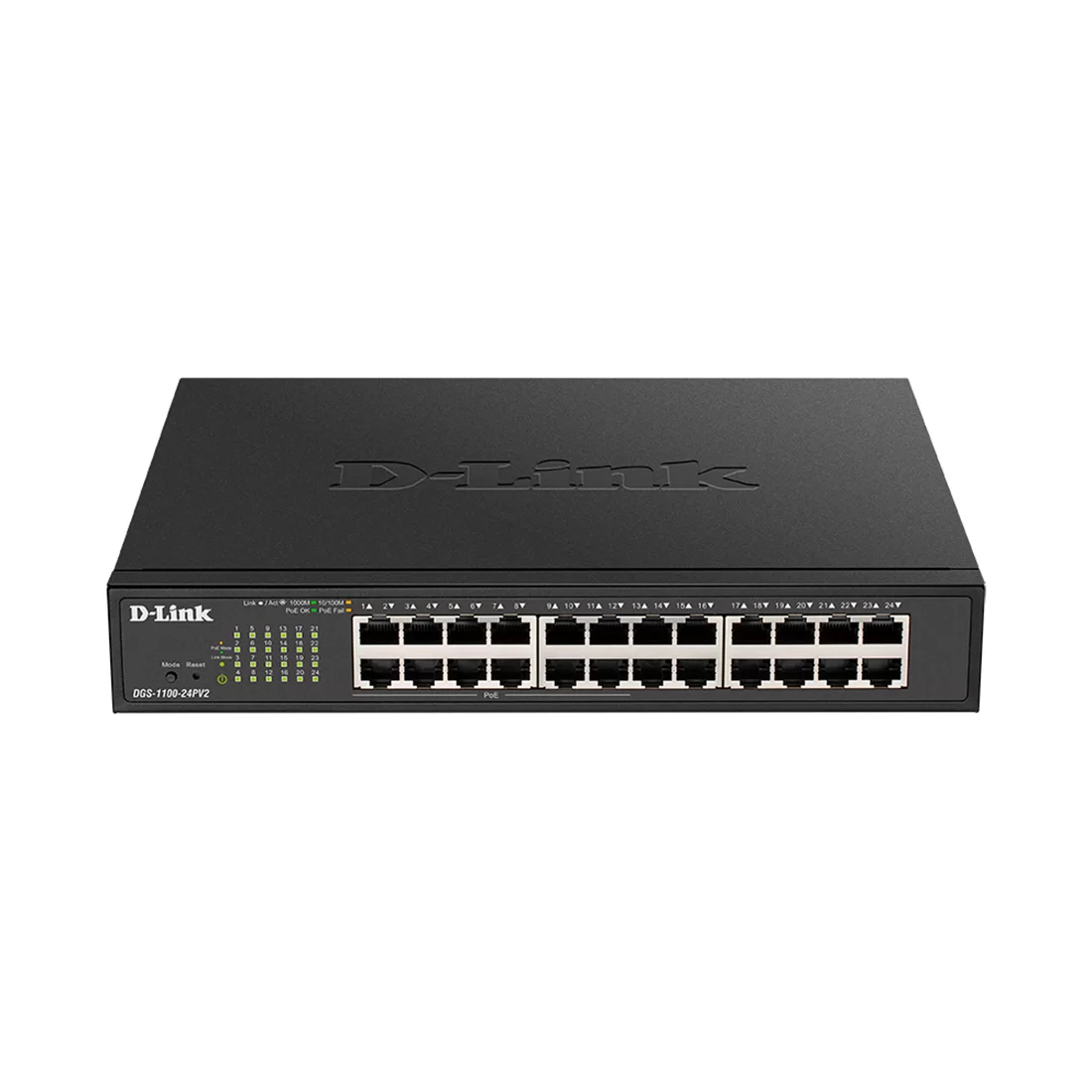 Коммутатор D-Link DGS-1100-24PV2/A3A, 24 порта 1 Гбит/с, PoE, управляемый L2 – купить недорого с доставкой по Алматы и Казахстану фото 2