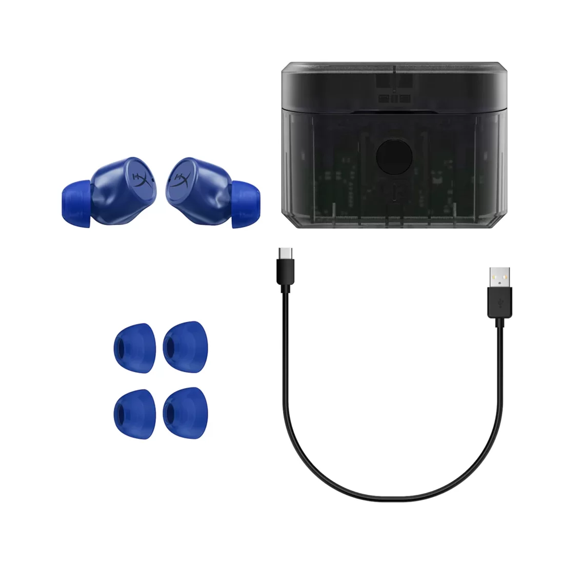 Наушники HyperX Cirro Buds Pro, Black-Blue – купить недорого с доставкой по Алматы и Казахстану