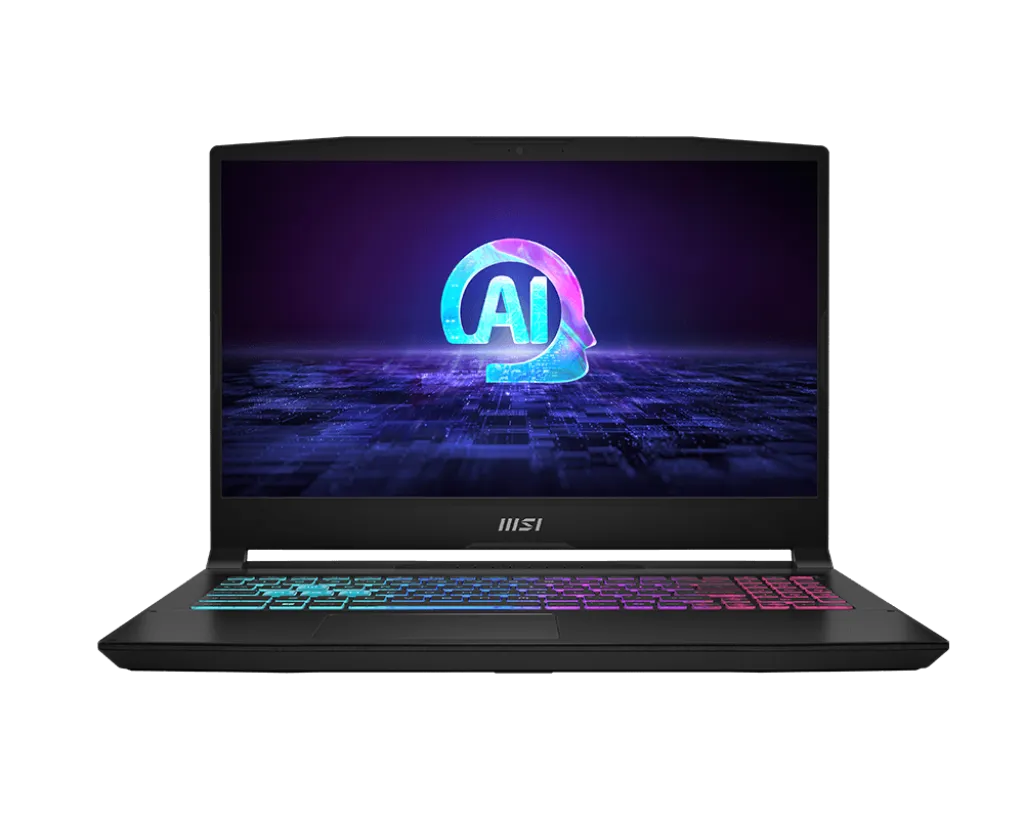 NB MSI Katana A15 AI B8VF-602XKZ 15,6" FHD IPS 144Hz, Ryzen 7 8845HS 16GB,1TB SSD,RTX4060,DOS Black – купить недорого с доставкой по Алматы и Казахстану