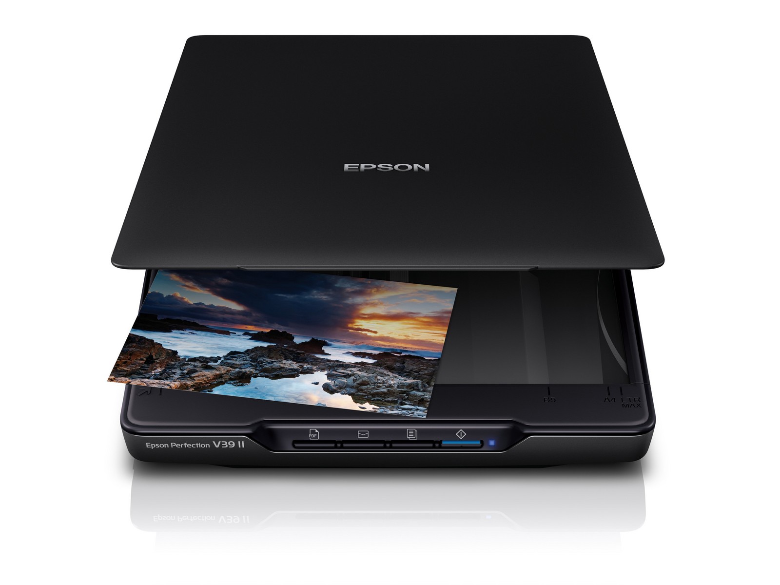 Сканер Epson Perfection V39II, планшетный, A4 (B11B268401) сканер