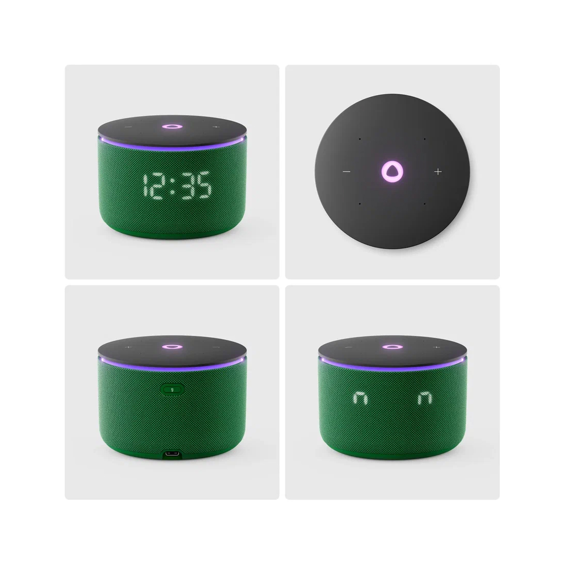 Яндекс Станция Мини 3 Про, модель YNDX-00059 Зеленый – купить недорого с доставкой по Алматы и Казахстану фото 2