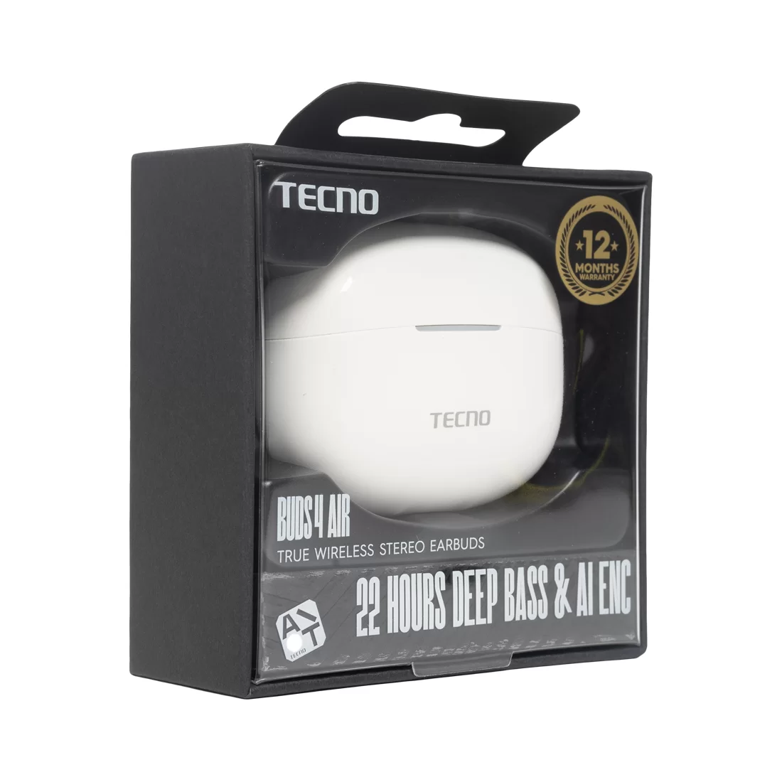 Наушники TECNO Buds 4 Air BD04 Air White – купить недорого с доставкой по Алматы и Казахстану фото 3