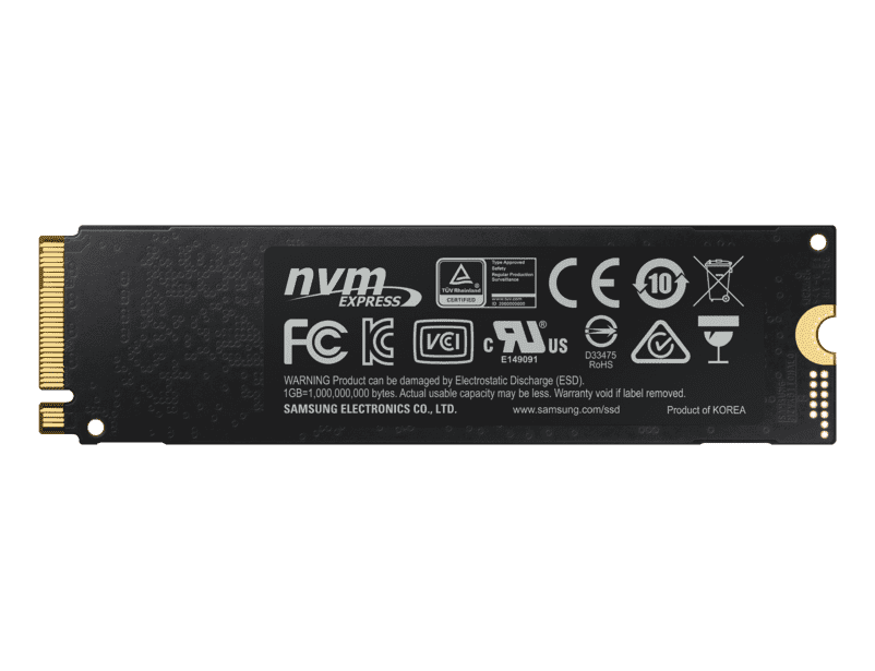 SSD накопитель 250 Gb Samsung 970 EVO Plus, M.2, PCIe 3.0