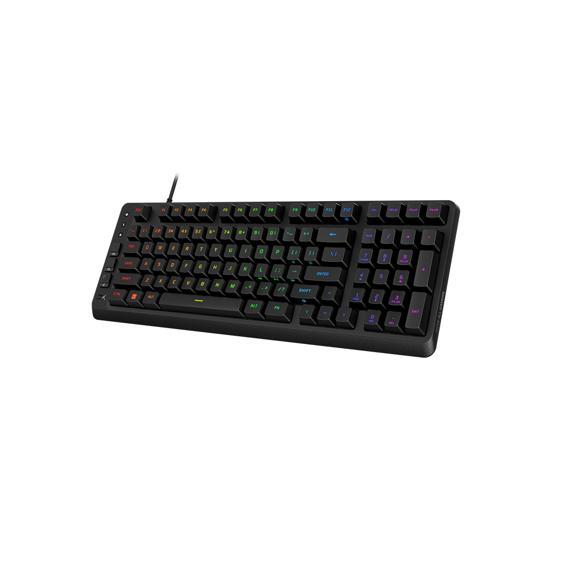 Клавиатура игровая мембранная проводная HyperX Eve 1800, чёрная – купить недорого с доставкой по Алматы и Казахстану