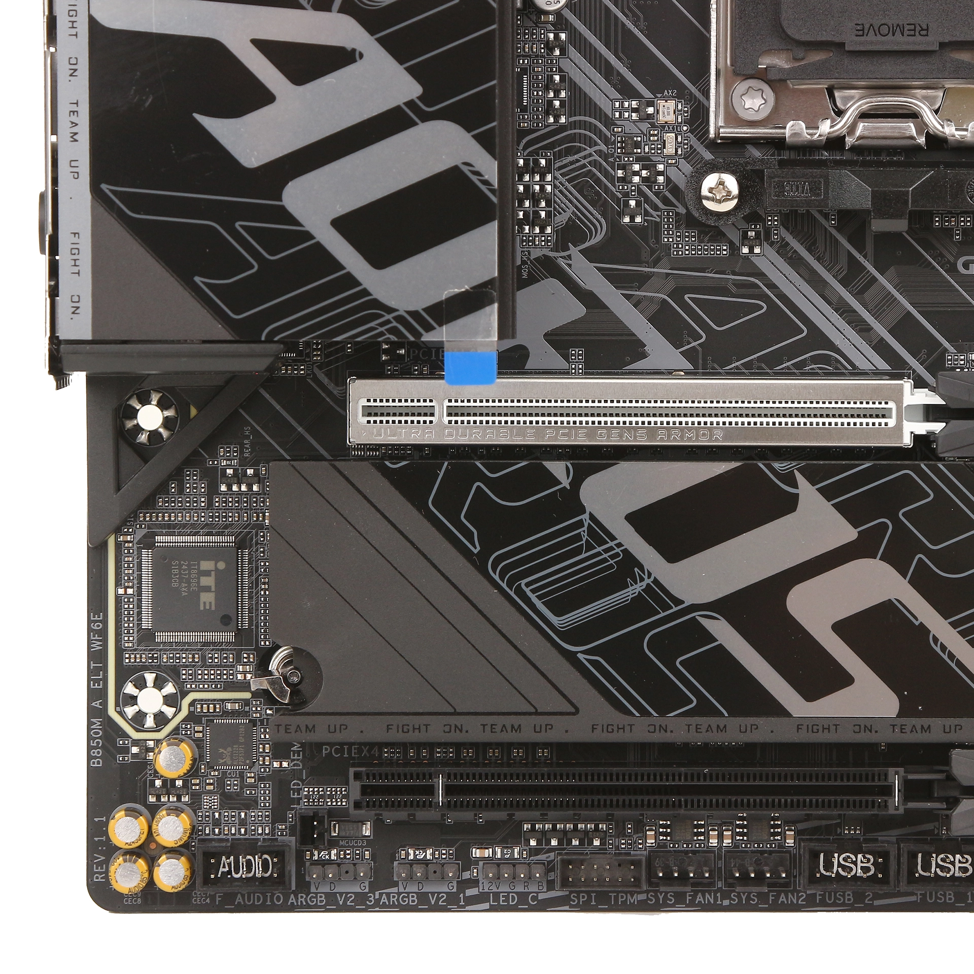 Материнская плата Gigabyte B850M AORUS ELITE WIFI6E AM5 B850 DDR5 Micro ATX фото 4