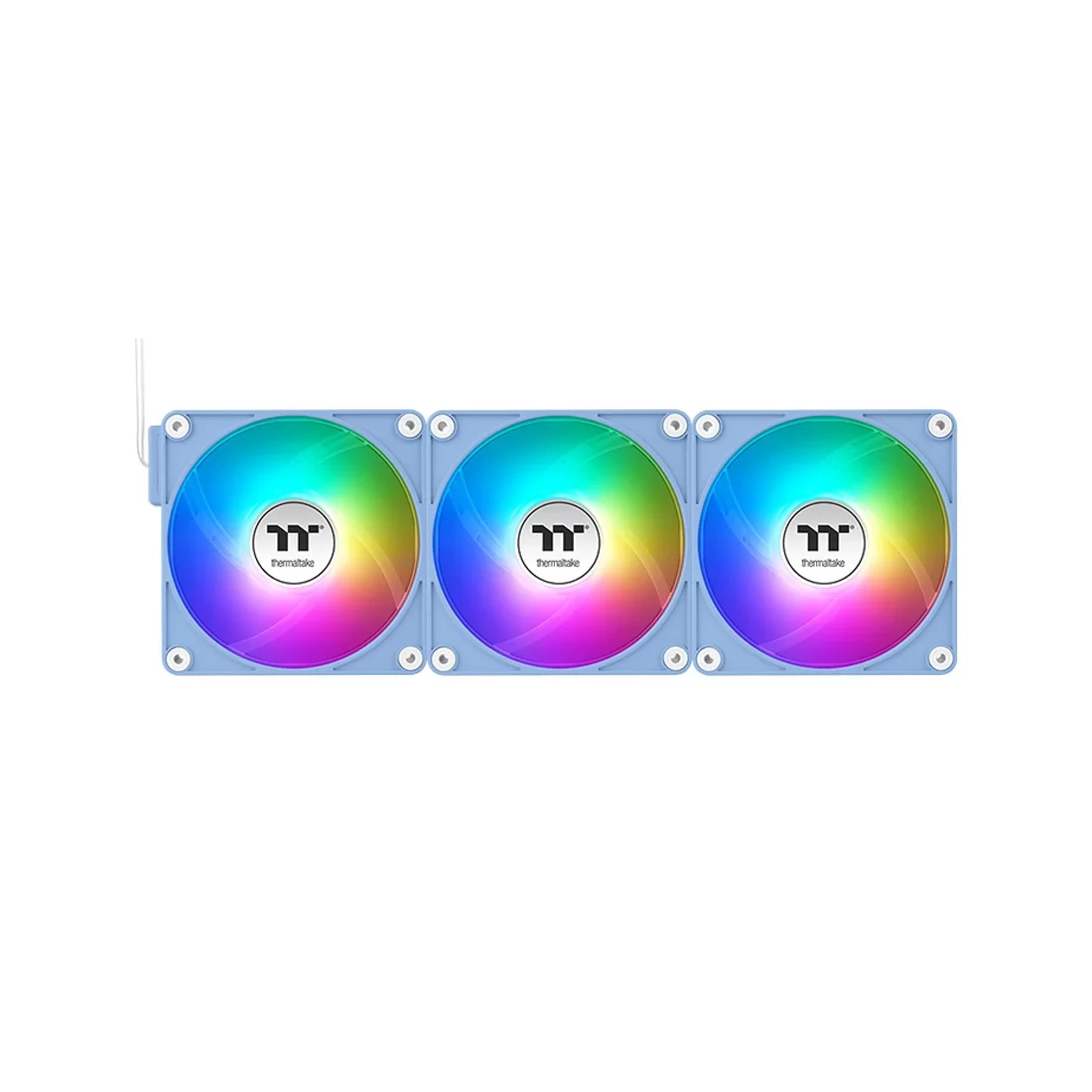 Кулер для компьютерного корпуса Thermaltake CT140 ARGB Sync PC Cooling Fan Hydrangea Blue (3 pack) – купить недорого с доставкой по Алматы и Казахстану